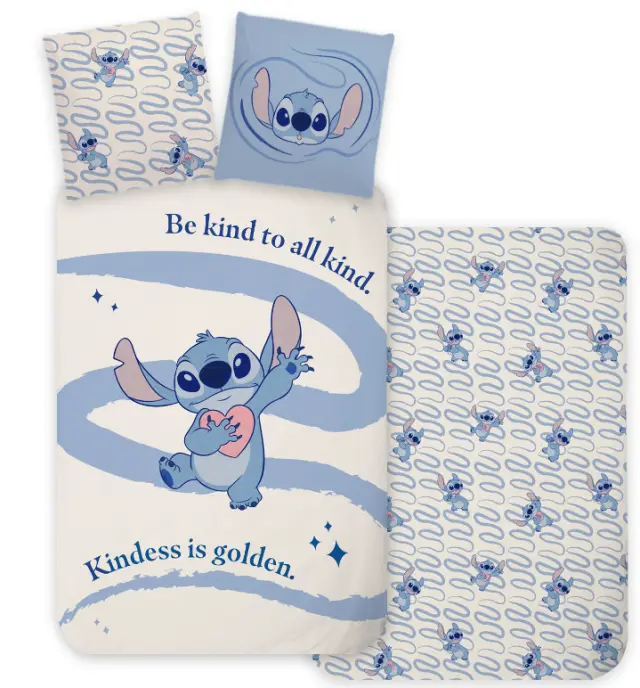 Bed Linen - Adult Size 140 x 200 cm - Stitch (1029408) - Baby and Children