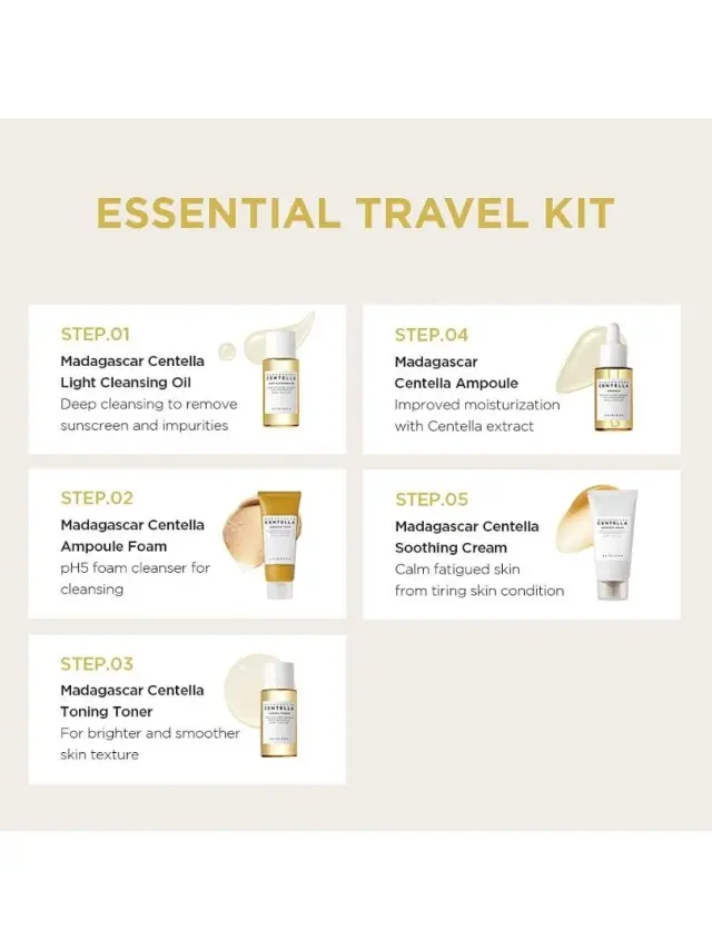 Skin1004 Madagascar Centella Travel Kit 2