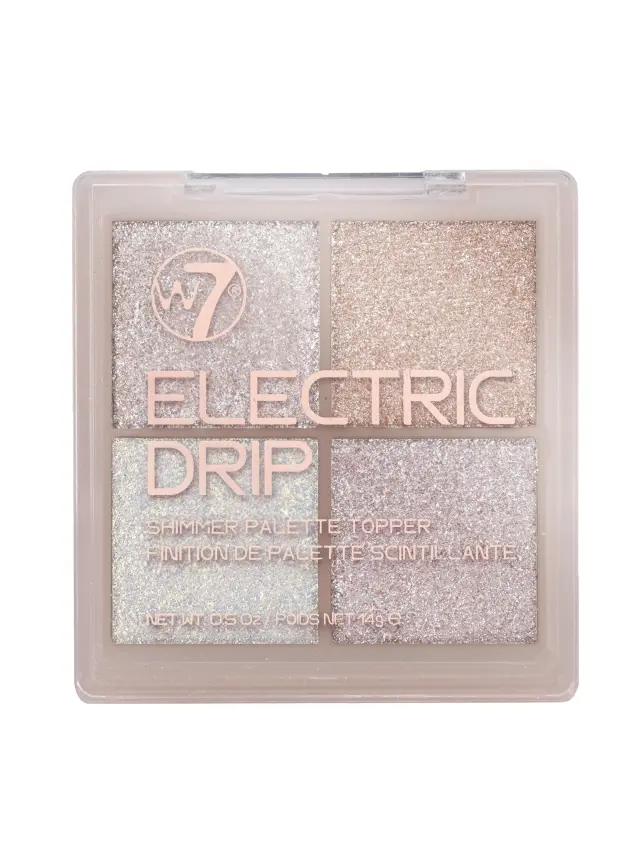 Electric Drip Shimmer Eyeshadow Palette W7