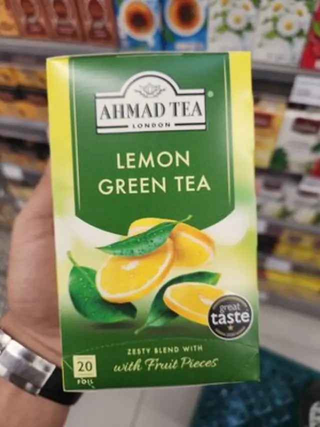 Ahmad Tea Lemon Green Tea πράσινο τσάι λεμόνι - 20 φακελάκια