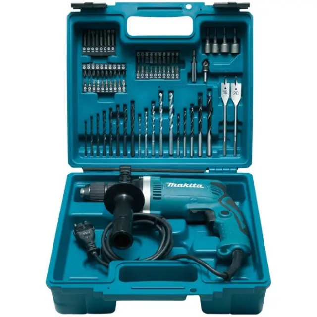 Κρουστικό Δράπανο 16mm 710W Με Εξαρτήματα MAKITA HP1631KX3 2