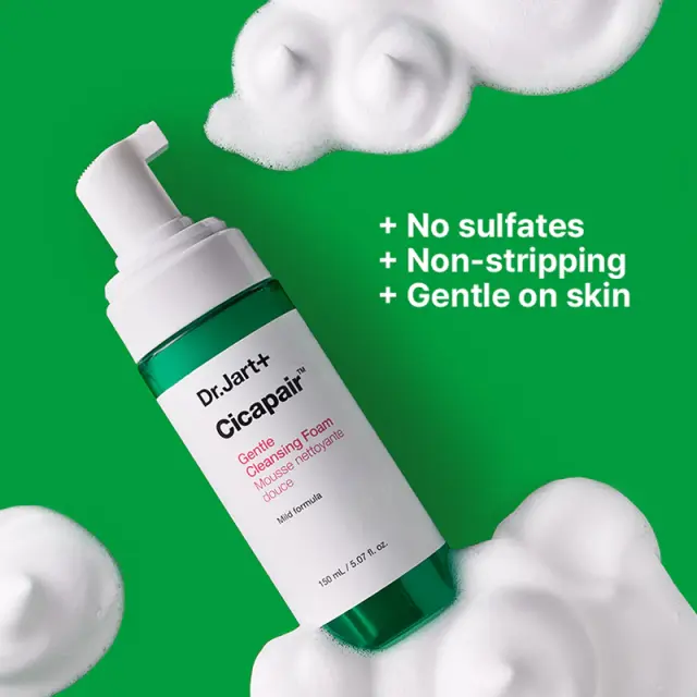 Dr. Jart+ Cicapair Gentle Cleansing Foam, Απαλός Αφρός Καθαρισμού Προσώπου 150ml 2