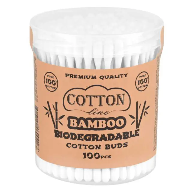COTTON LINE Μπατονέτες Bamboo 100τεμ