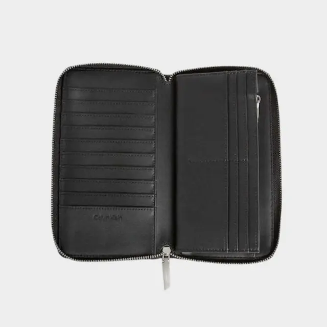 Calvin Klein - Γυναικείο Πορτοφόλι Μεγάλο Ck Must Za Wallet Xl_Epi Mono K60K611869-0GJ Μαύρο 3