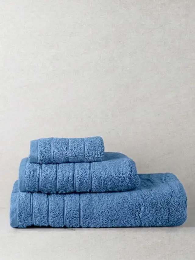 Πετσέτα πενιέ Dory 28 Medium Blue Χεριών (30x50) Sunshine