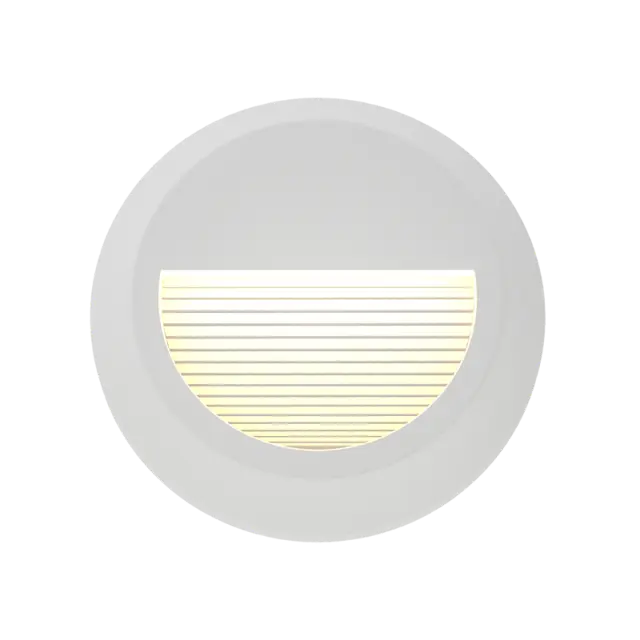 it-Lighting Maroon LED 2W 3CCT Outdoor Wall Lamp White D:15cmx2.7cm (80201620)
