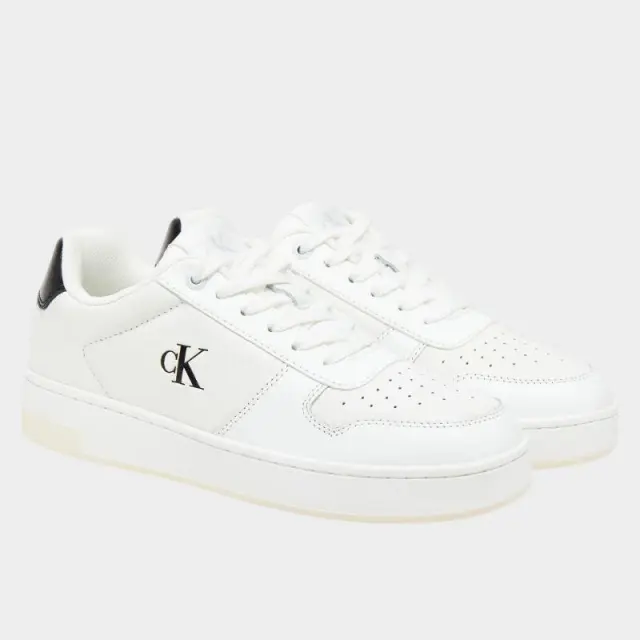 Calvin Klein - Γυναικεία Sneakers Basket Cupsole Low Mg YW0YW01765-01W Λευκό - 41 2