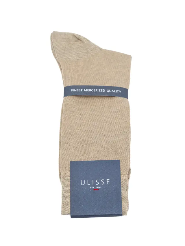 SC-M102-718 - Skin - SOCKS MEN ULISSE MERCERISED SOLID - O/S 41-46 2