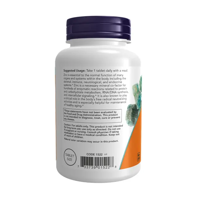 Now Foods Zinc 50 mg 3