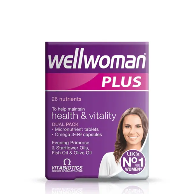 Vitabiotics Wellwoman Plus Omega 3-6-9