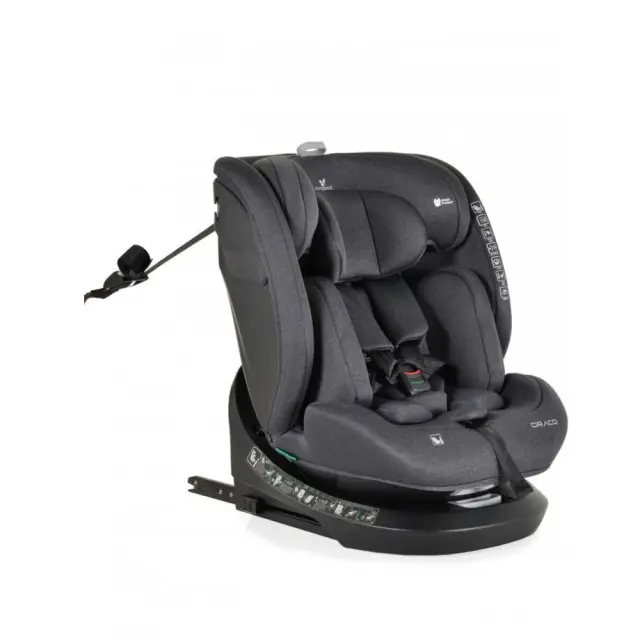 Cangaroo Κάθισμα αυτοκινήτου Draco 360° i-Size 40-150cm (0-36kg) Black 3801005151752