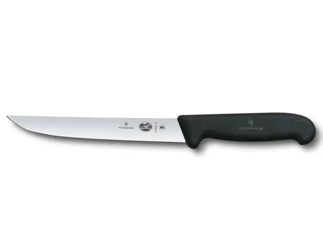 Μαχαίρι carving Victorinox Fibrox με μήκος λεπίδας 18cm - Black5.2803.18 2