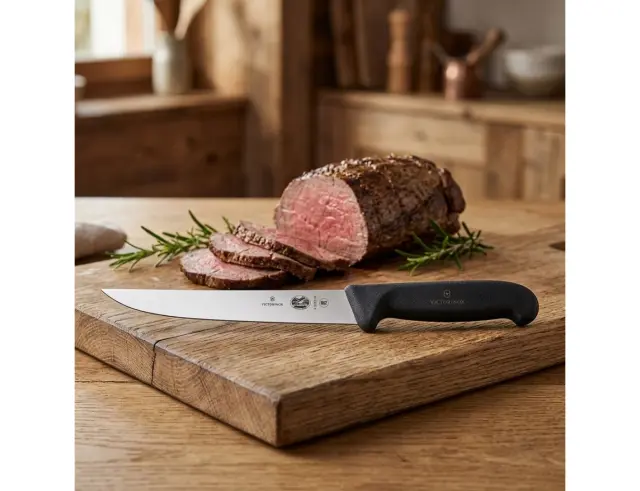 Μαχαίρι carving Victorinox Fibrox με μήκος λεπίδας 15cm - Black5.2803.15