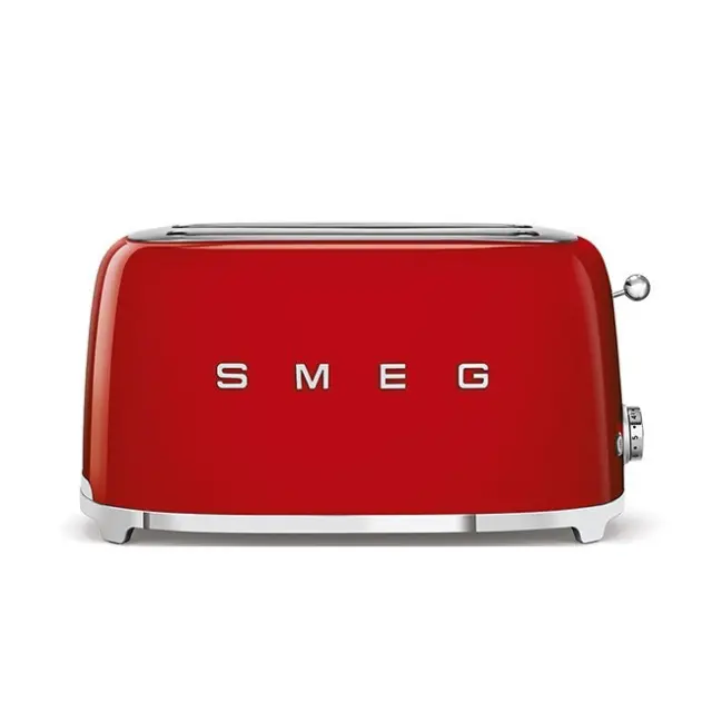 Smeg Φρυγανιέρα 1500W Red (TSF02RDEU)