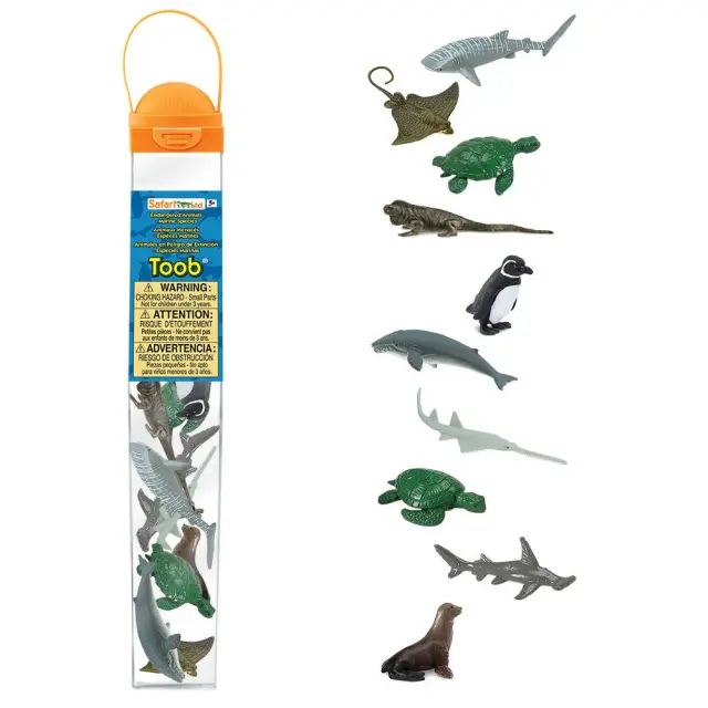 Safari Ltd Μινιατούρες Endangered Species - Marine TOOB Θαλάσσια Είδη υπό εξαφάνιση για 3+ ετών 100110