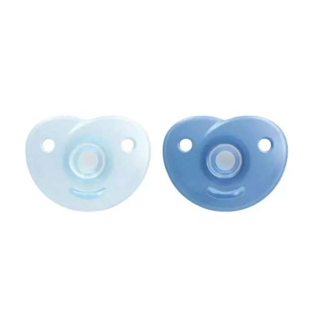 Philips Avent Soothie Πιπίλες Σιλικόνης 0-6m Μπλε 2τμχ