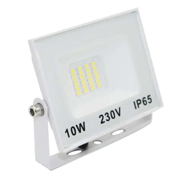 ΠΡΟΒΟΛΕΑΣ LED 10W 230V 3000K IP65 ΛΕΥΚΟΣ
