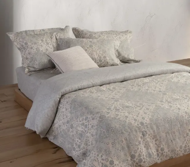 Σετ Σεντόνια Βαμβακοσατέν Υπέρδιπλα Premium Demand 240x270 TC 210 Nef-Nef 2