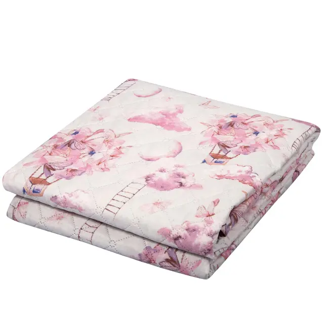 Κουβερλί 120x160 Κούνιας Greenwich Polo Club Essential 8864 Pink 3