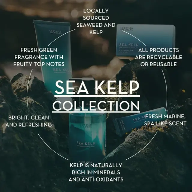 The Scottish Fine Soaps Sea Kelp pamper essentials Σετ δώρου περιποίησης σώματος με θαλάσσια φύκια 3
