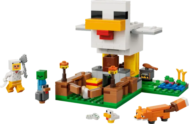 LEGO® Minecraft Chicken Farm για 7+ Ετών 233τμχ - 21585