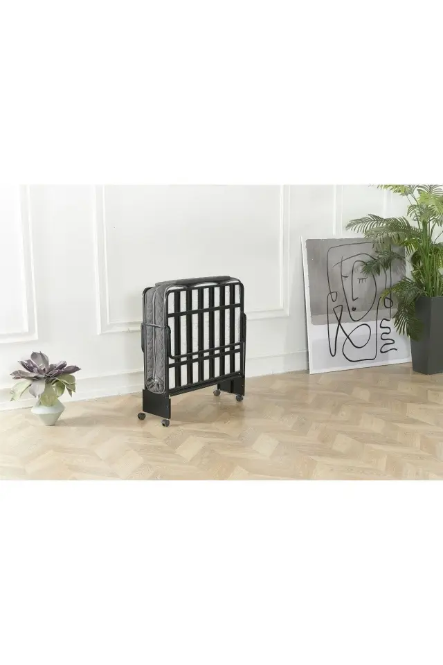 Stewehome Πτυσσόμενο μονό στρώμα 70x50x45 cm 2