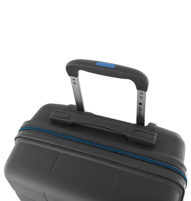 Βαλίτσα σκληρή Μεγάλη DIELLE 210/70 77x49x36/39 cm Μαύρο 2