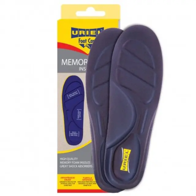Uriel Memory Foam Insoles Πάτοι-Πέλματα 376, 1 ζευγάρι