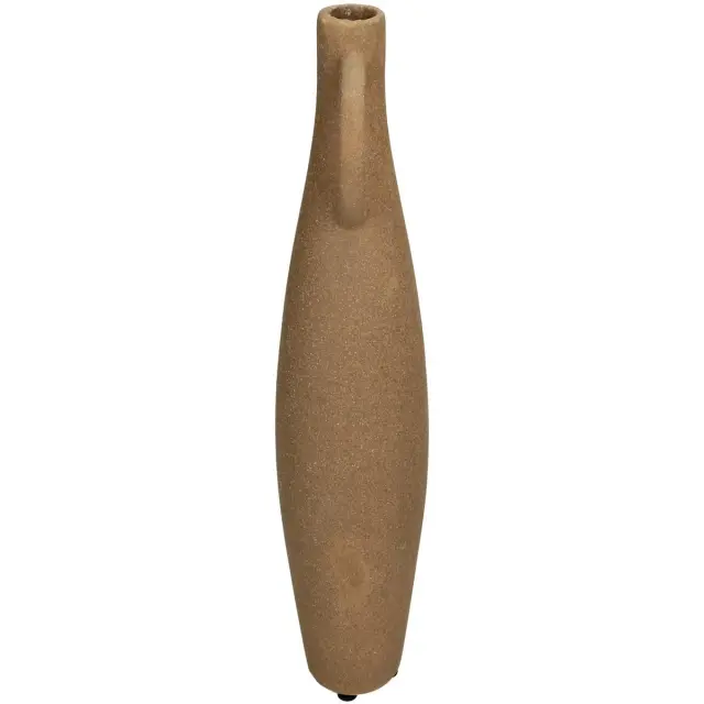 Βάζο Καφέ Κεραμικό 8.5x6.5x25cm 2
