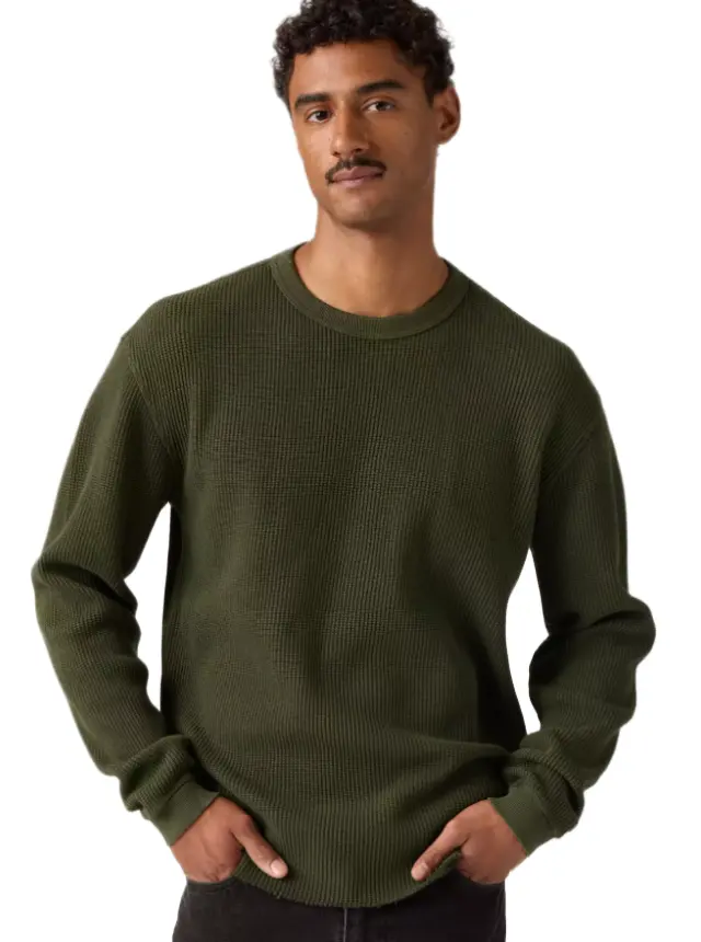 Levi's Red Tab Relaxed Garment Dye Long-Sleeve Thermal ανδρική μπλούζα μακρυμάνικη 009NP0006-1