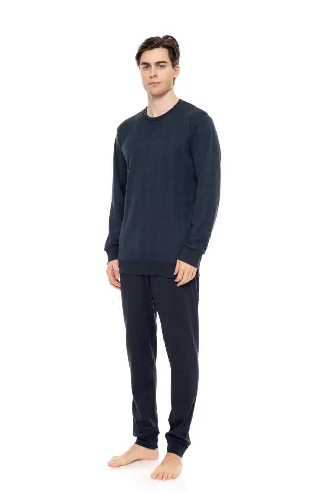 W-M711 - Type - PYJAMA JACQUARD GREEN PLAID - XXL 2