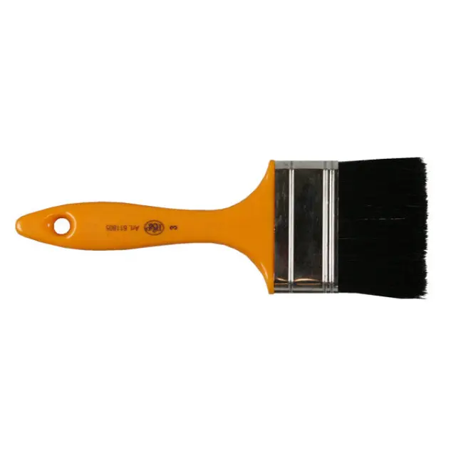 Paintbrush flat 3.0" yellow