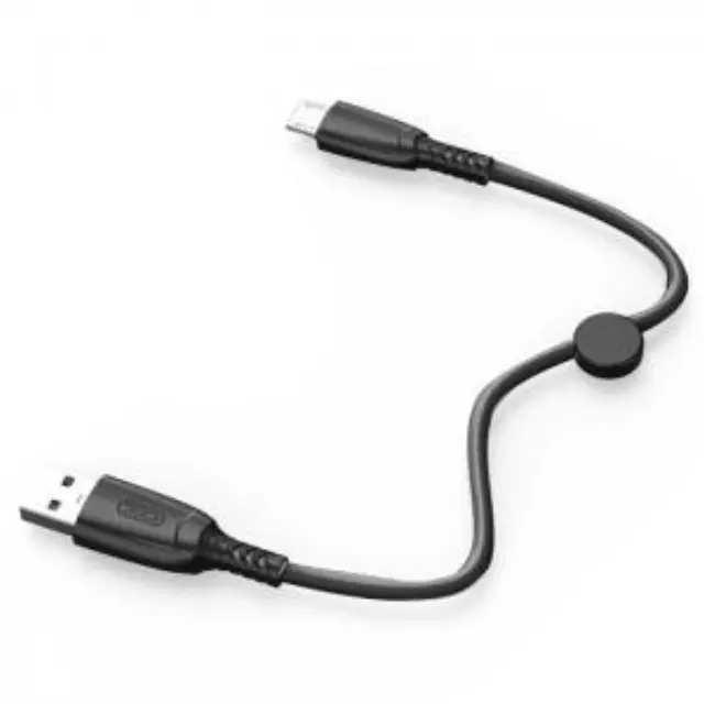 Καλώδιο USB High-Speed Α αρσ. - MICRO USB αρσ., 0.25m σε μαύρο χρώμα 2
