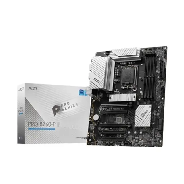 MSI Motherboard Pro B760-P II (B760.S1700.ATX.DDR5)
