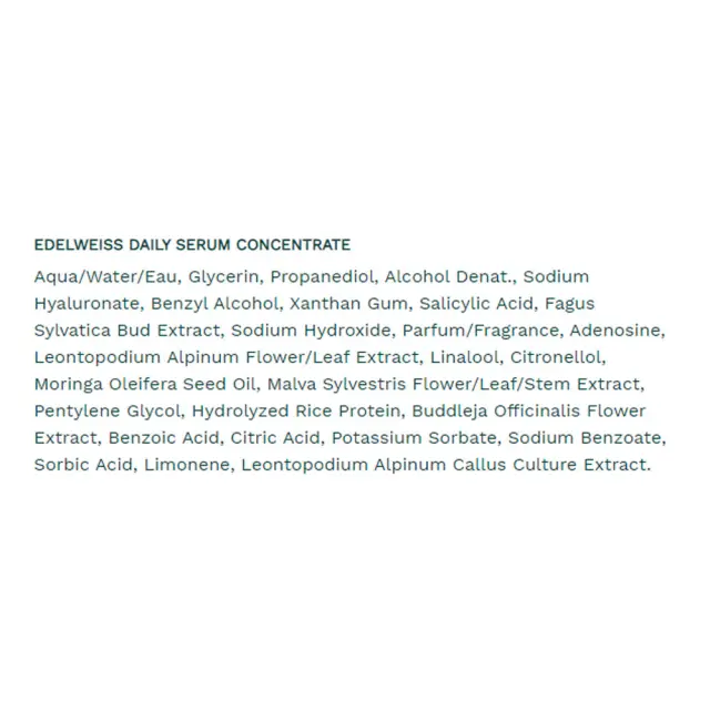 The Body Shop Edelweiss Daily Serum Concentrate 2