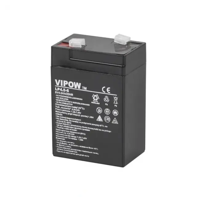 Μπαταρία Μολύβδου GEL 6V 4.5Ah 70x48x100mm