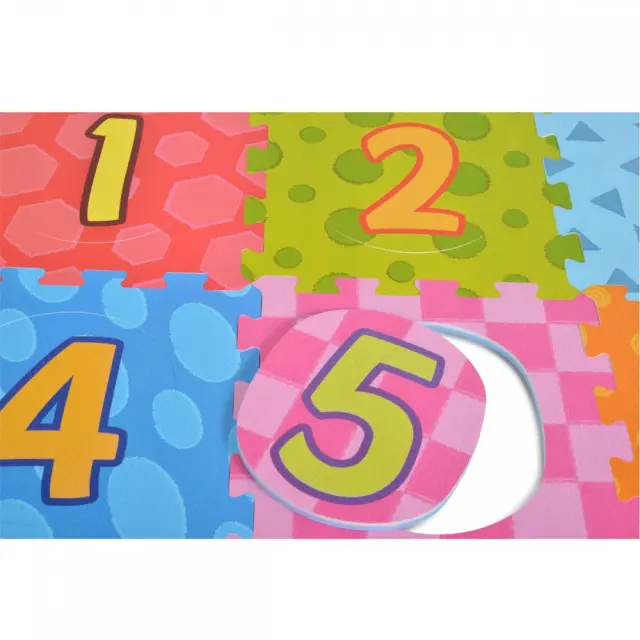 Moni Toys Αφρώδες Παζλ Δαπέδου χαλάκι Με Αριθμούς 9τμχ 10+ Μηνών 3020 3800146221737 3