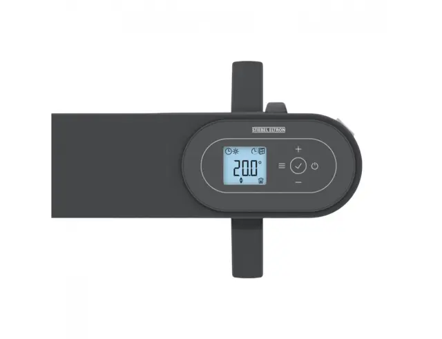 Θερμοπομπός Stiebel Eltron CNS-B 2000 Plus LCD move SE09007H με ισχύ 2000W, χρονοδιακόπτη και εύρος κάλυψης 12-25m² - BlackSE09007H