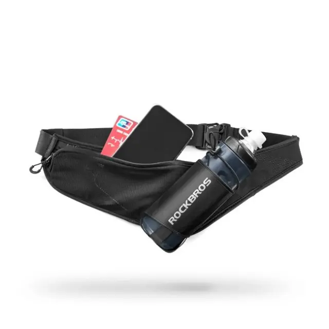 Rockbros D45 Bike Bottle Hip Bag Black