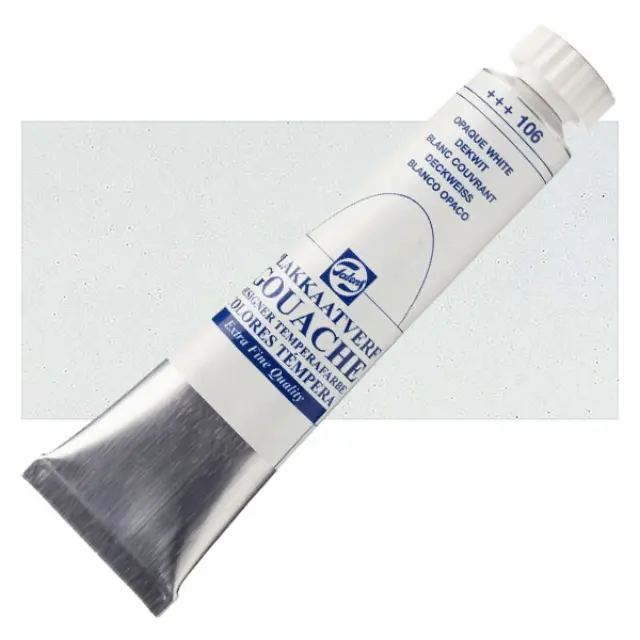 Royal Talens Gouache Extra Fine Quality Τέμπερα Ζωγραφικής White Opaque 106 20ml/ 72.0804.1062 (Talens)