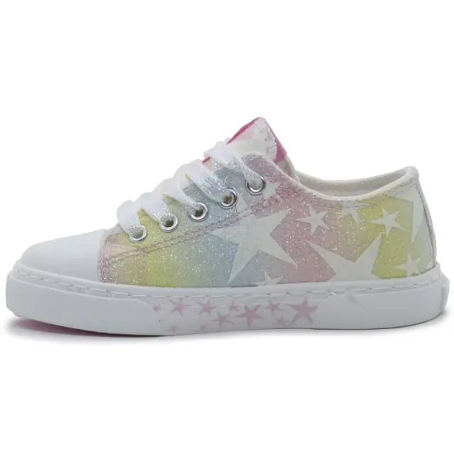 Sneakers Conguitos Πολύχρωμα με αστέρια και κορδόνια Cosh283136 - 29 3