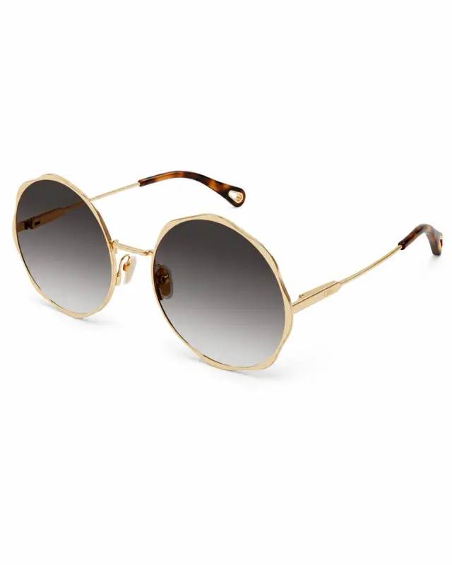 Chloé CH0184S 001 Γυναικεία Γυαλιά Ηλίου Χρυσά - 59 mm