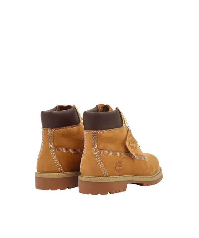Timberland - Παιδικά Αδιάβροχα Μποτάκια Leather Combat TB112909-713 Κίτρινο - 36 2