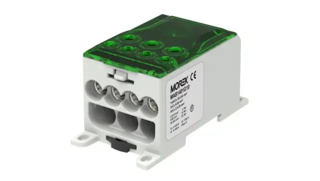 OJL400A green in1xAl/Cu240 out 4x35/3x50mm² Distribution block