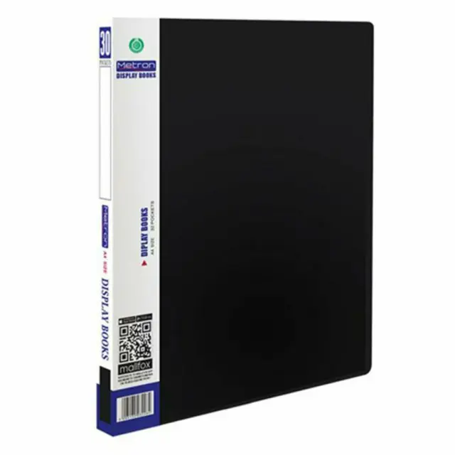 Metron Σουπλ Α4 30 Θέσεων Classic Collection Μαύρο/ 907.30.B (Metron)