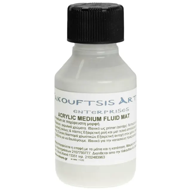 El Greco Fluid Medium Ακρυλικών, Ματ - 100ml