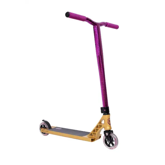 Grit Wild Complete Freestyle Scooter - Gold Vapour / Purple Laser