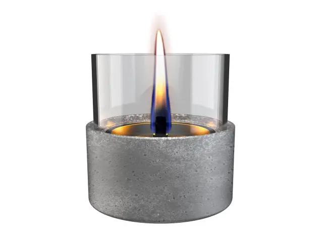 Επιτραπέζια Εστία Φωτιάς Aster 10 Lava Tenderflame με διάρκεια καύσης 4 - 5 ώρες, χωρητικότητα δεξαμενής 200ml και διαστάσεις 9.8x9.7cm - Grey TF-0440011 2