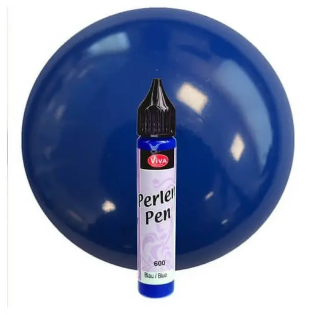 Perlen-Pen 25ml Viva Decor, Μπλέ