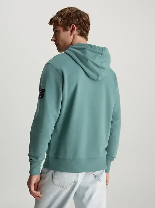 Calvin Klein - Ανδρικό Φούτερ με Κουκούλα J30J323430-CFQ Μπλε - L 2